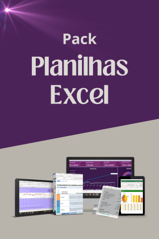 Pack Planilhas Excel