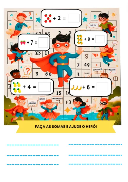 TDAH - Caderno Desafios do Herói
